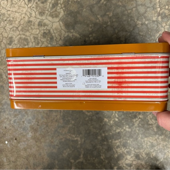 NWT Disney Pixar Toy Story 4 Duke Caboom Tin Lunch Box Tote - Picture 4 of 7